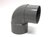 PVC Bocht 90gr Mof/Spie Verjongd 80mm - 4011308009