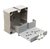 Onderbak lasdoos 3640 met Snel Montageplaat - 3640MP