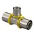 Uponor T-Stuk gas Ø25x20x25mm - messing - 1030570