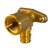 Uponor Quick & Easy Muurplaat 16 x 1/2 Messing 1023034