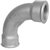 Malleabele GF002 BOCHT90gr 3/2 Gegalvaniseerd