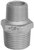 Malleabele GF245 Verloop Nippel 3/2X1 Zwart