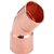 Koper bocht 22 45GR soldeer - 100704