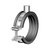 BSH beugel staal rubber inleg M8/M10 - 32-35mm - 38365