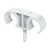Inslagbeugel plugclip Flamco dubbel 25-30mm - doos 100 stuks - 15325
