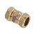 Bonfix sok Ø22mm messing - 82531