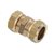 Bonfix sok Ø22mm messing - 82531