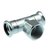 Xpress T-stuk 88.9 x 3/4 x 88.9 Staal
