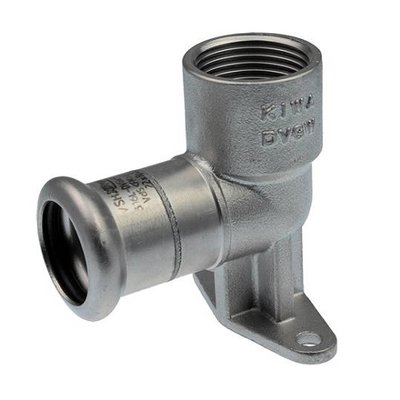 Xpress RVS Muurplaat 1/2 x 15 (lang)