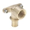 Rehau LX+G muurplaat Ø16mm x 3/8" laag - messing - 11681281008 foto