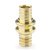 Rehau LX+G sok Ø16x16mm - messing - 13129691001