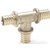 Rehau LX T-stuk Ø16x12x12mm - messing - 11681981001