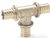 Rehau LX T-stuk Ø16x12x12mm - messing - 11681981001