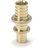 Rehau Rautitan MX fitting messing rechte koppeling, reductie 17 x 2,0 - 16 x 2,2 - 12407811002