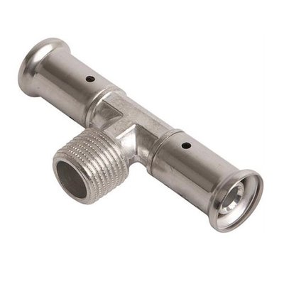 Henco Messing T-stuk 26 x 3/4 bui x 26 - 14P-260526