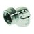 Gas Comfort Knie 1/2xM24 chroom - 0609763