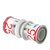 Uponor sok Ø25x25mm - kunststof - 1039935