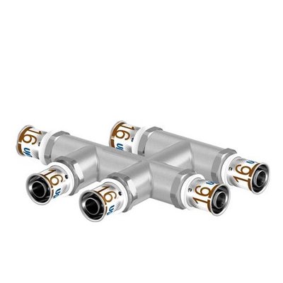 Uponor Kruisstuk 16 x 16 x 16 / 1070685