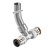 Uponor T-Stuk Ø16x15x16mm - lengte 350mm - messing - 1070681