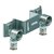 Uponor Gemini Muurplaat 16 x 1/2 H.O.H. 120 / 1070663