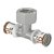 Uponor T-Stuk Geberit Ø16x1/2x16 - messing - 1070659