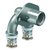 Uponor Doorstroom Muurplaat Wandmontage 16 x 1/2 (25mm) / 1070655
