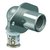 Uponor muurplaat wanddoorvoer Ø16x1/2 binnendraad messing - 1070653
