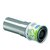 Uponor insteekverloop Ø32x28 CU - messing - 1070620