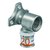 Uponor muurplaat Ø20x1/2 laag binnendraad - messing - 1070640