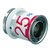 Uponor eindkap Ø25mm - messing - 1070623
