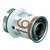 Uponor eindkap Ø16mm - messing - 1070621