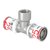 Uponor T-stuk Ø25x1/2