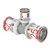 Uponor T-stuk Ø25x16x25mm - messing - 1070574