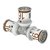 Uponor T-Stuk Ø16x16x16mm - messing - 1070560