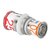 Uponor verloop Ø25x20mm - messing - 1070554