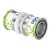 Uponor sok Ø32x32mm - messing - 1070550