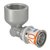 Uponor schroefknie Ø20 x 1/2 binnendraad - messing - 1070540