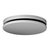 Toevoerventiel Orcon Ø100mm - front Ø135mm - metaal RAL9010 - 23121011