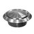 Orcon afzuigventiel Ø125mm - RVS - 23100352