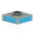 Burgerhout HyBalans luchtafvoerplenum 400x400x110 - Ø150 - 400470445
