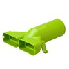 Ubbink AE55SC ventieladapter 2 buizen 180° - Ø125mm - met 1 afdekkap - 0188164 foto