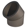 Ubbink Aerfoam Ø180mm bocht 45° - 0188282 foto