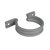 PVC Zadel Grijs Ø40mm - 1800040