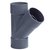 Wavin PVC T-stuk 45° Ø32mm - 3xmof - 3102203004