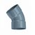 Wavin PVC bocht 45° Ø125mm - mof/mof - 3101212004