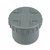 Wavin PVC Eindstuk Ø40mm - Schroefdeksel - 3105104001