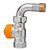 Heimeier radiatorkraan Eclipse - 1/2 Recht + Bocht M30 / 3944-02.000