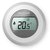 Honeywell Round kamerthermostaat - T87RF2025