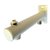 Expansievat console 3-gats - puntstuk + ontluchter - wit - 05-0069