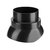 Glijschaal 140mm - 25-45º tbv loodpan - 400453717